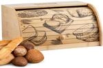 Ecosa Brotbox mit Rolldeckel aus nachhaltigem Bambus Brotkasten