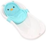 Lorelli Baby Badenetz Pinguin, Clips aus Kunststoff, Badewannennetz, ab Geburt...