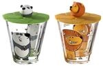 Leonardo Kinderbecher mit Deckel Bambini 215 ml 2er Set