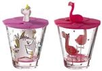 Leonardo Kinderbecher mit Deckel Bambini 215 ml 2er Set