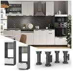 Vicco Mikrowellenumbauschrank K&uuml;chenschrank K&uuml;chenm&ouml;bel Fame-Line Landhaus