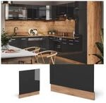Vicco Geschirrsp&uuml;lerfront Blende K&uuml;chenzeile R-Line 60 cm Goldkraft Anthrazit