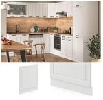 VICCO Geschirrsp&uuml;lerfront 60 cm Wei&szlig; K&uuml;chenschrank Blende K&uuml;chenzeile R-Line