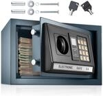 tectake&reg; Elektronischer Safe, mit Doppelbolzen-Verschlusssystem, w&auml;hlbarer