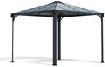Canopia Palermo Aluminium-Pavillon 3X3 m Grau
