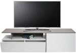 TV-Rack MCW-L34, Lowboard Fernsehtisch Sideboard TV-Schrank Kommode, Holz 45x161x40cm