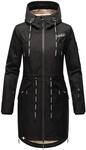 MARIKOO Damen Softshelljacke Funktionsjacke mit warmen Teddyfleece & Kapuze