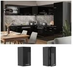 Vicco H&auml;ngeschrank K&uuml;chenschrank R-Line Solid Anthrazit Schwarz 30 cm modern