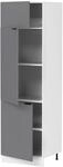 VCM K&uuml;chenschrank Ma&szlig;e ca. H. 207 x B. 60 x T. 57 cm Hochschrank 