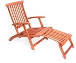 Merxx Deckchair aus Eukalyptusholz