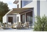 Spettmann Halbkassette SUN LED anthrazit 300x200cm Khaki rechts