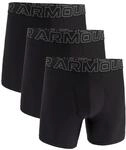 UA PERFORMANCE TECH - SOLID 6 IN 3PK Herren Boxershort