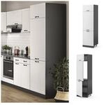Vicco K&uuml;hlumbauschrank 60 cm Anthrazit K&uuml;chenschrank Unterschrank K&uuml;chenzeile