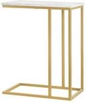 SoBuy Couchtisch Gold 48x30x61cm Vintage