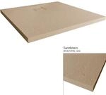 Breuer Modern Line Steinpotik Sandstein Quadratduschwanne 1000/1000 inkl. Siphon