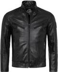 Rock Creek Lederjacke Regular Fit