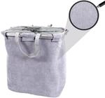 W&auml;schesammler MCW-C34, Laundry W&auml;schekorb W&auml;schebeh&auml;lter mit Kordelzug, 2...