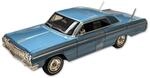 Maisto 32908 - Modellauto - Chevrolet Impala SS '64 (blau, Ma&szlig;stab 1:26) Modell Auto