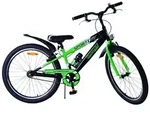 Volare Kinderfahrrad Sportivo Jungen 24 Zoll Kinderrad Gr&uuml;n Zwei Handbremsen
