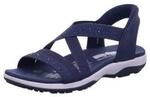 Skechers 163574 NVY REGGAE SLIM - SUMMER SPARKLE Blau Sandal Gr. 36
