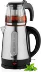 Zilan Teekocher 1,7L 2200W Edelstahl BPA-Frei Teemaschine Kettle