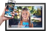 Denver PFF-1516 WiFi Bilderrahmen &ndash; 15,6" IPS, Frameo, schwarz