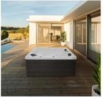 HOME DELUXE Outdoor Whirlpool SUNSET PURE - 220 x 156 cm f&uuml;r 3 Personen