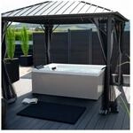 HOME DELUXE Outdoor Whirlpool NIMBUS DELUXE PURE 190 x 140 cm f&uuml;r 2 Personen