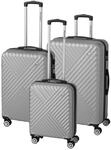 Trolley-Set "Kingston" 3-tlg. - silber