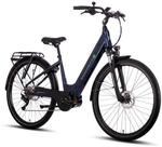 SAXONETTE Premium Sport E-Bike Scheibenbremsen Federgabel Mittelmotor 10 Gang