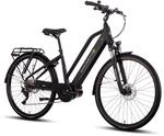 SAXONETTE Premium Sport E-Trekkingbike UNISEX 10 Gang Federgabel, Mittelmotor