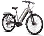 SAXONETTE Premium Sport E-Trekkingbike UNISEX 10 Gang Federgabel, Mittelmotor