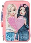 Depesche 3-Fach Federtasche inkl. Stifte TOPModel 20,5 x 14,3 x 7,5 cm