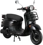 Alpha Motors Motorroller Adria 50 ccm 45 km/h EURO 5 schwarz