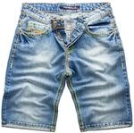 Rock Creek Shorts Jeansshorts dicke Naht Regular Fit