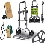 TroniTechnik&reg; Sackkarre SK-02 Handkarre klappbar, Transportkarre bis 60kg,