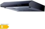 PKM Unterbauhaube UBH5000SX 60cm schwarz Umluft Abluft Dunstabzugshaube mit LED