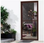 Insektenschutz-Fensterbausatz XL "MASTER SLIM" 130x220 cm in Braun