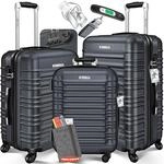KESSER&reg; 3tlg. Hartschalenkofferset Hartschalenkoffer Reisekoffer Set Reisekofferset