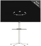 VCM TV Standfu&szlig; mit Fachboden 32-70 Zoll VESA max. 600x400 bis 40 kg Fernseh