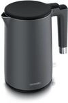 Arendo Wasserkocher 1,5 l, 2000 W, Edelstahl-Innenbeh&auml;lter, Doppelwand,