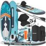 tectake&reg; 2in1 Stand-Up Paddle Board 288 cm, aus Drop-Stitch Material, verstellbares