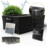 Juskys Gartenm&ouml;bel Abdeckplane 220 x 140 x 75 cm - winterfest, wasserdicht,