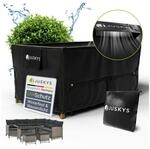 Juskys Gartenm&ouml;bel Abdeckplane 150 x 90 x 75 cm - winterfest, wasserdicht,