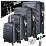 KESSER&reg; 4tlg. Hartschalenkofferset Hartschalenkoffer Reisekoffer Set Reisekofferset