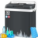 KESSER&reg; 32 L K&uuml;hlbox 12V, 230V Stecker, Mini-K&uuml;hlschrank, Thermoelektrische