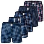 Herren Web-Boxershorts Mehrfarbig
