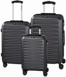 3-tlg. Trolley-Set "Havanna 2.0", schwarz