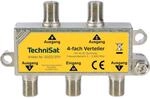 TechniSat 4-Wege-Verteiler Sat-Verteiler mit DC-Durchlass f&uuml;r TECHNIROUTER