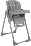 Kikkaboo Kinderhochstuhl Comfy h&ouml;henverstellbar, Gurt, Doppeltablett, klappbar grau